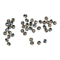 Czech Glass Beads - 3mm Fire Polished - Lumi Transparent Green Luster