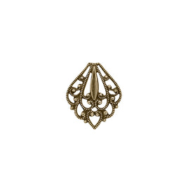 Filigree Small - Antiqued Brass