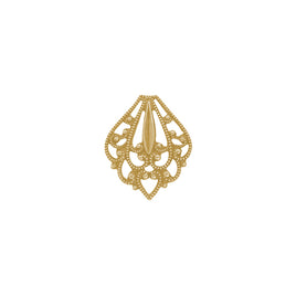 Filigree - Small - Raw Brass