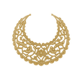 Crescent Hoop - Medium - Raw Brass